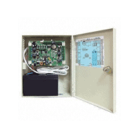 Indoor electronic control panel for home automation systems.