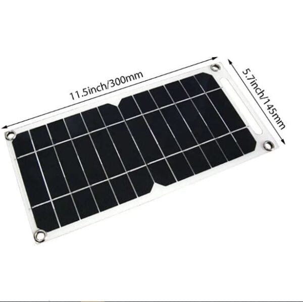 Wasalat Portable Solar Panel 5V USB Safe Charge Stabilize Battery Charge