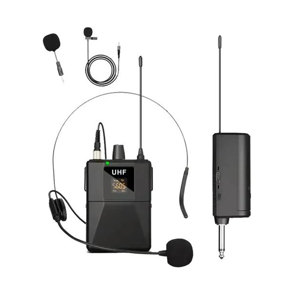 Wireless Microphone System universal Mic Pro UHF